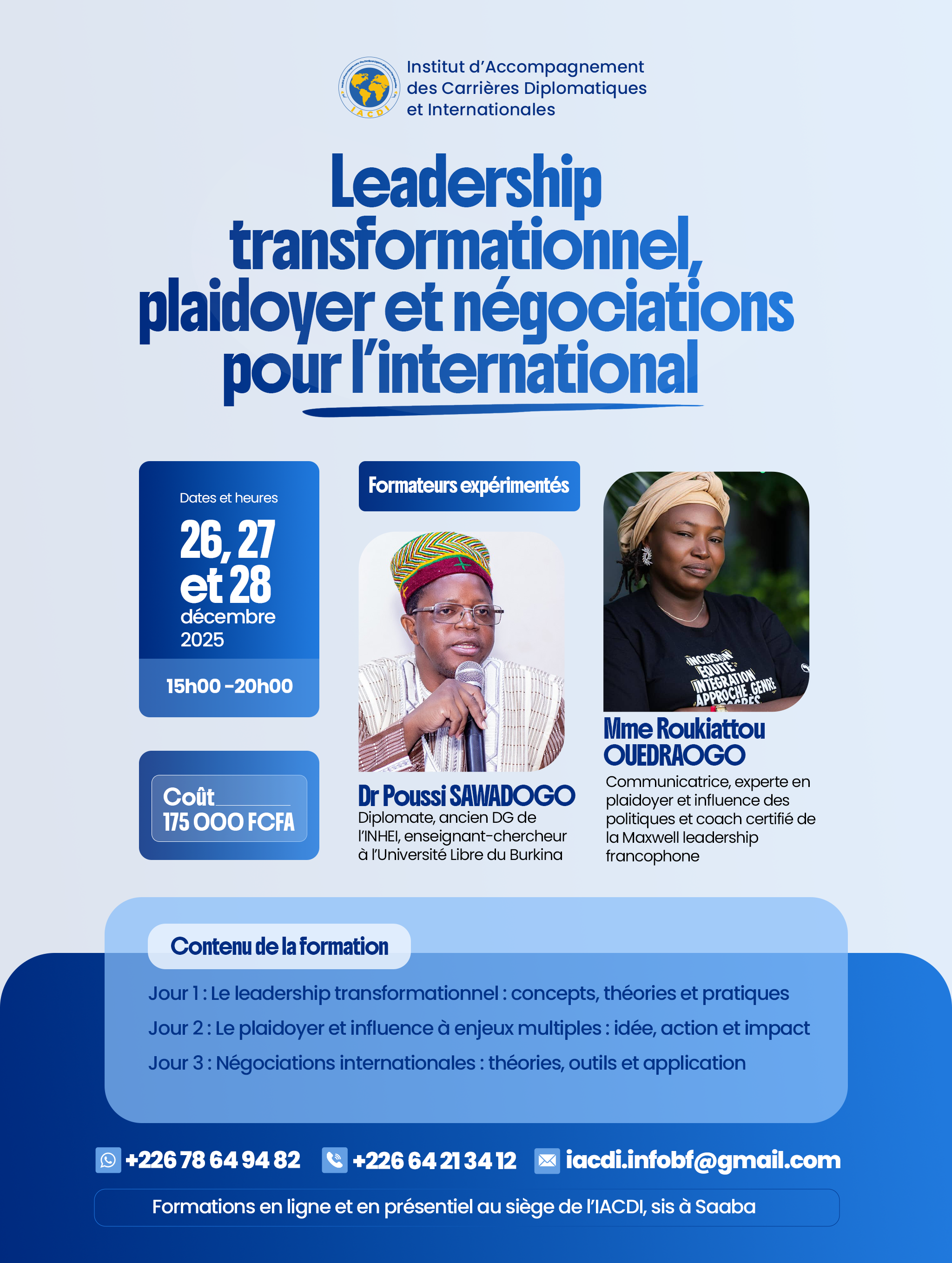Conception de flyer